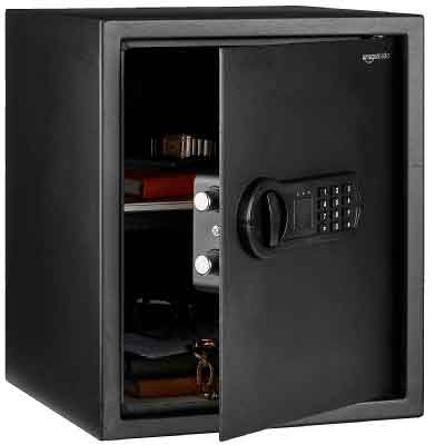 Amazon Basics Digital safe with electronic keypad locker for Home , 43L