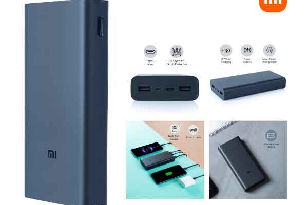 MI Power Bank 3i 20000mAh Lithium Polymer 18W Fast Power Delivery Charging | Input- Type C | Micro USB| Triple Output