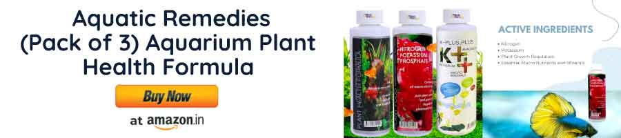 Aquatic Remedies (Pack of 3) Aquarium Plant Health Formula 120ml & Plant Food 120ml & K-Plus Plus 100ml